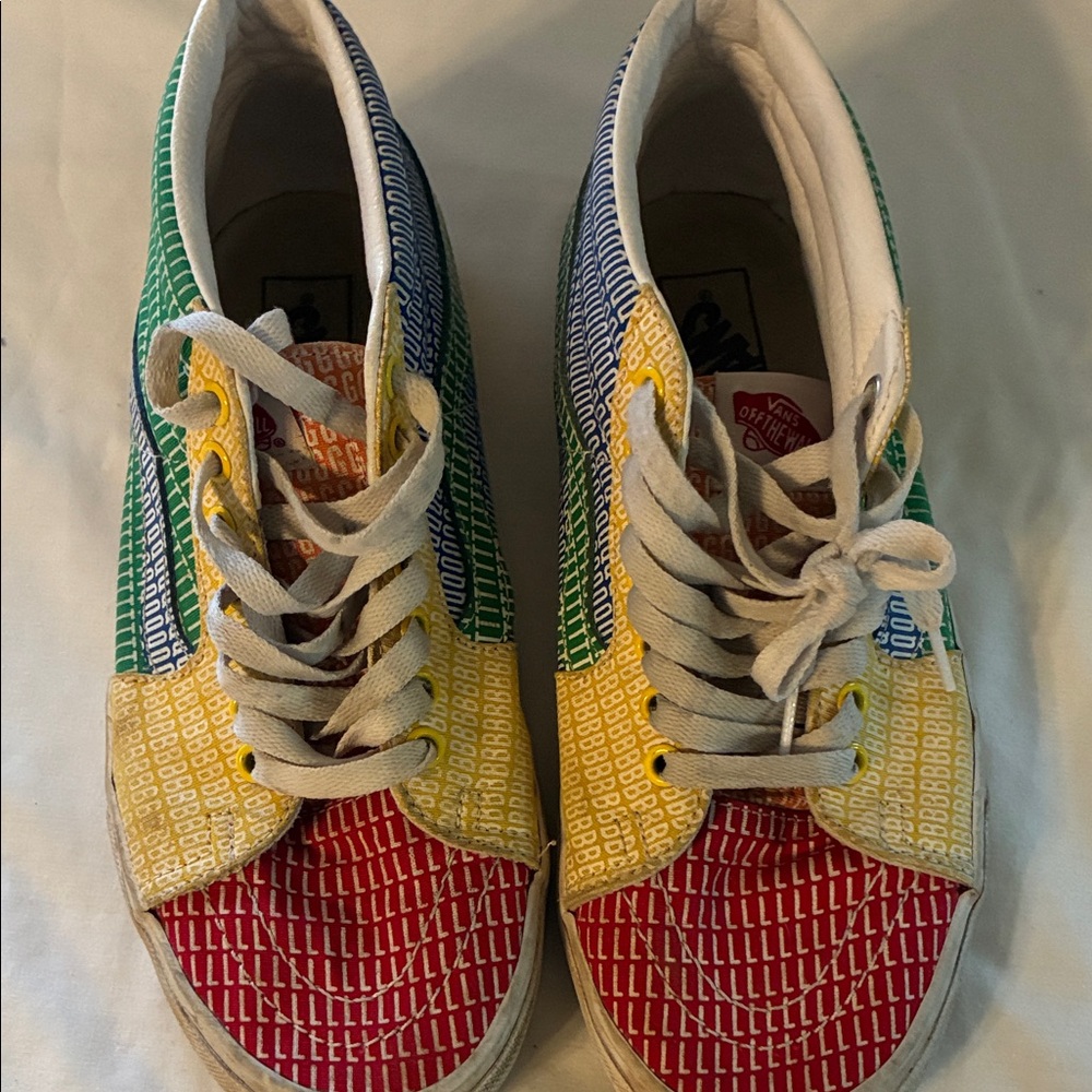 Vans Multicolor High-Top Sneakers